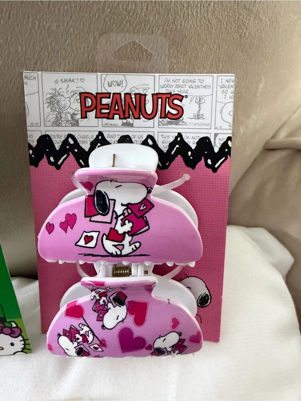 NWT Peanuts BFF Necklaces, Hello Kitty Earrings & Scrunchies and Charm Trio